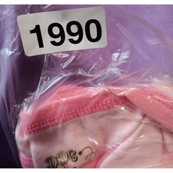 DDG Darlings Girls Pink Long Sleeve Bodysuit 3-6 Months - Picture 4 of 4